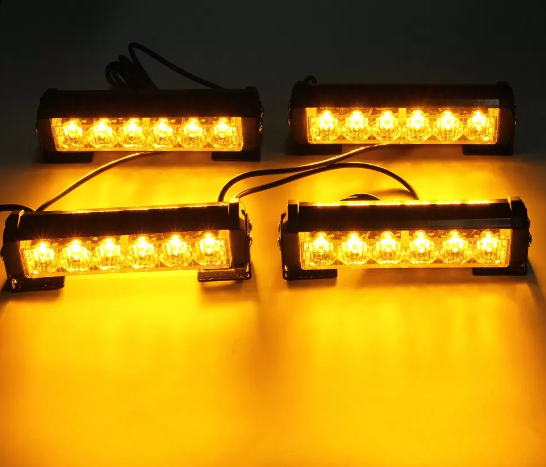 CAKAR LAMBA 24 V 4 LED 18 FONKSIYON SARI